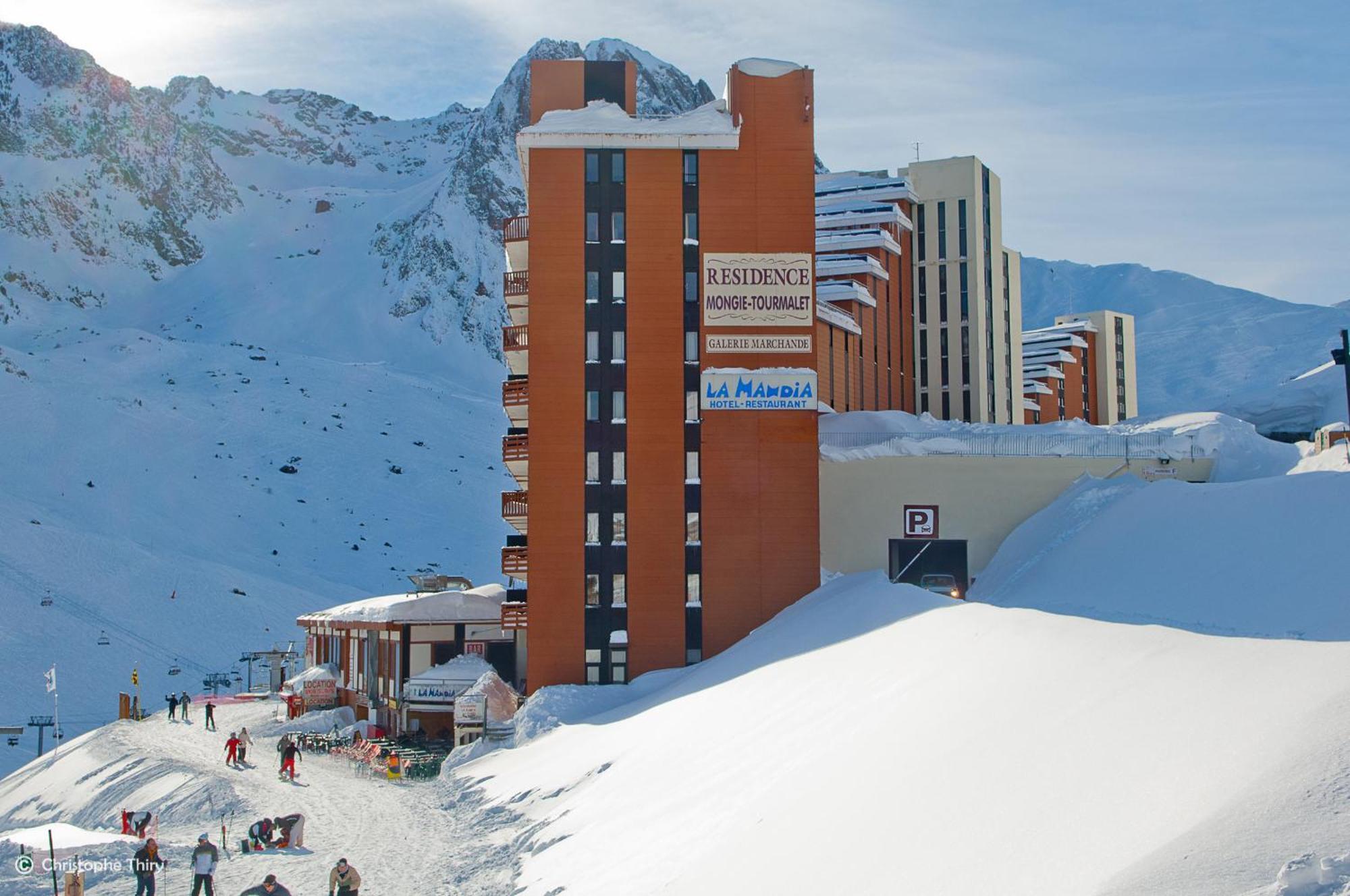 Hotel-Restaurant La Mandia La Mongie Εξωτερικό φωτογραφία