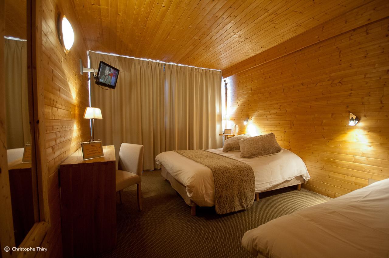 Hotel-Restaurant La Mandia La Mongie Δωμάτιο φωτογραφία