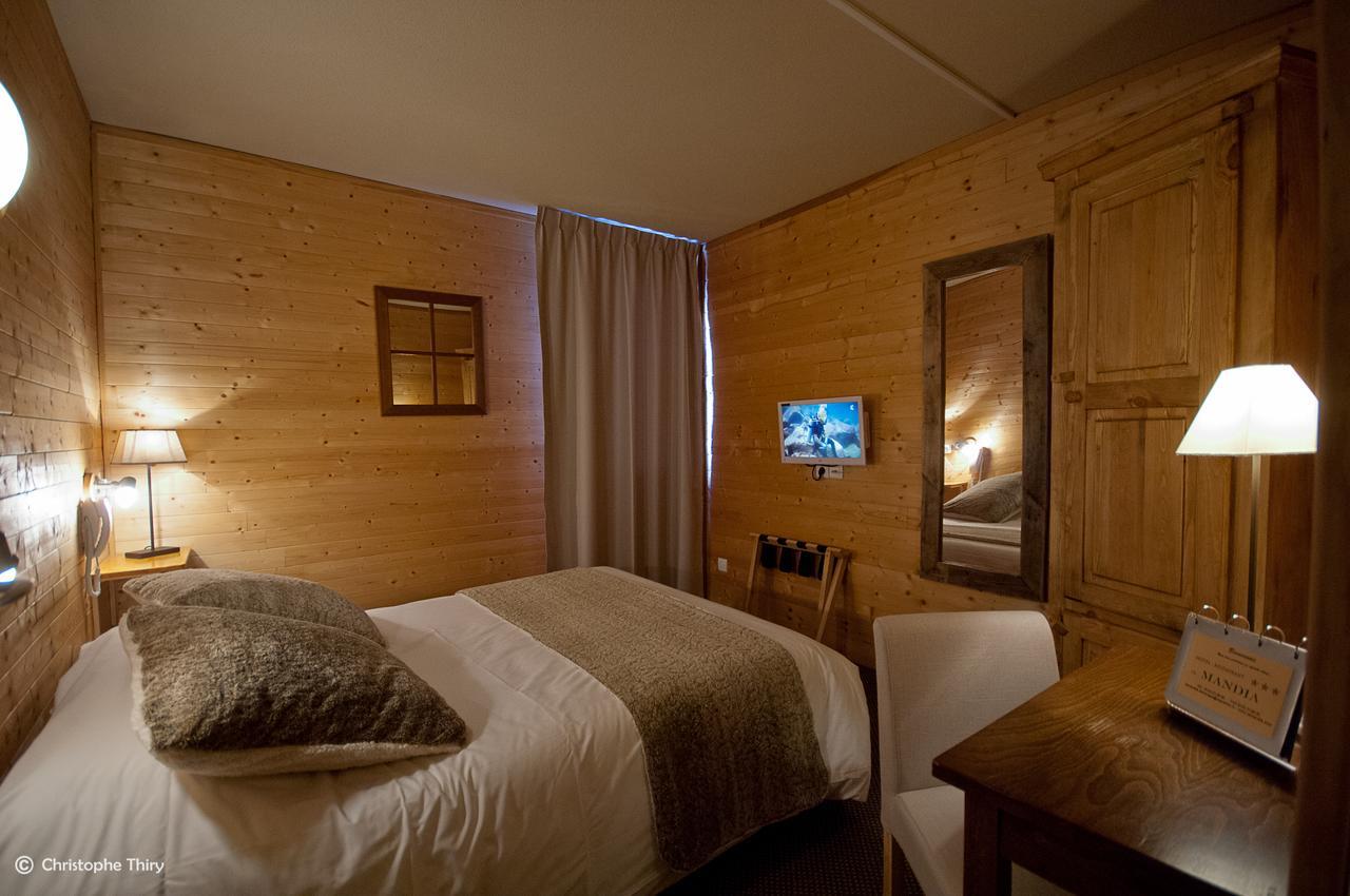 Hotel-Restaurant La Mandia La Mongie Δωμάτιο φωτογραφία